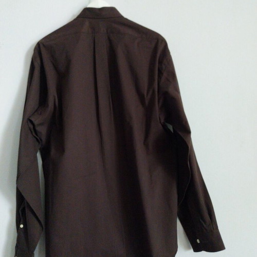 Ralph Lauren men's dress shirt, brown, size XXL