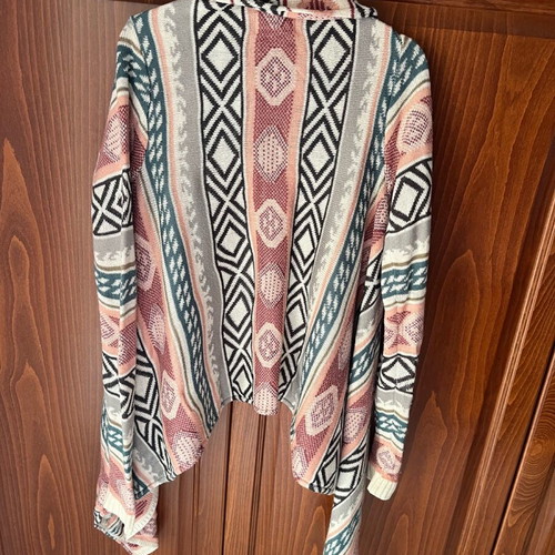 Women's cardigan like new, multicolored, size M