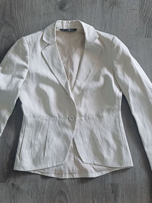 Liu Jo linen jacket slim fit, like new, beige