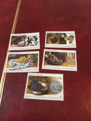Ampelos Stamps 2005 set of 5 new