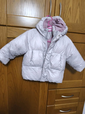 Zara kids jacket purple like new for ages 3-4