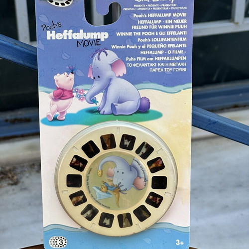 Disney View-Master Winnie the Pooh Heffalump Movie 3 Reels