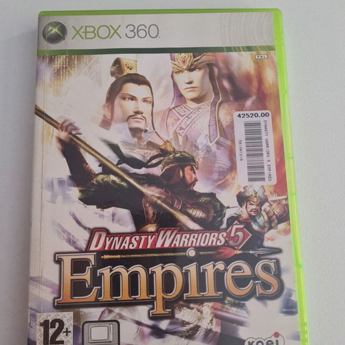 Xbox 360 Dynasty Warriors 5 Empires used