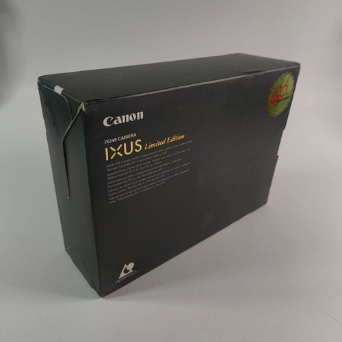 Canon IXUS IX240 Limited Edition Gold APS Camera like new