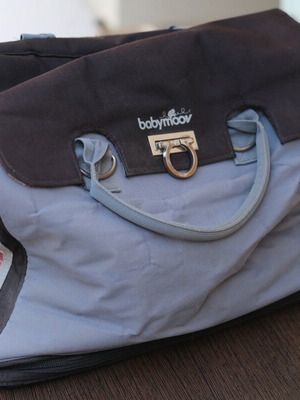 Babymoov baby stroller changing bag used