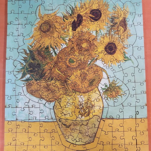 Trefl The Sunflowers 200-piece wooden puzzle
