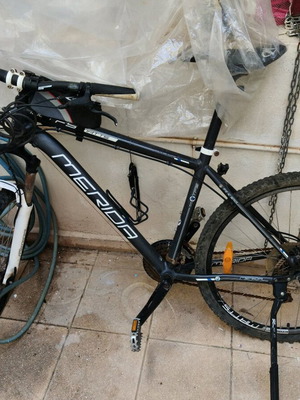 Merida 26" Mountain Bike used, disc brakes, front suspension, black