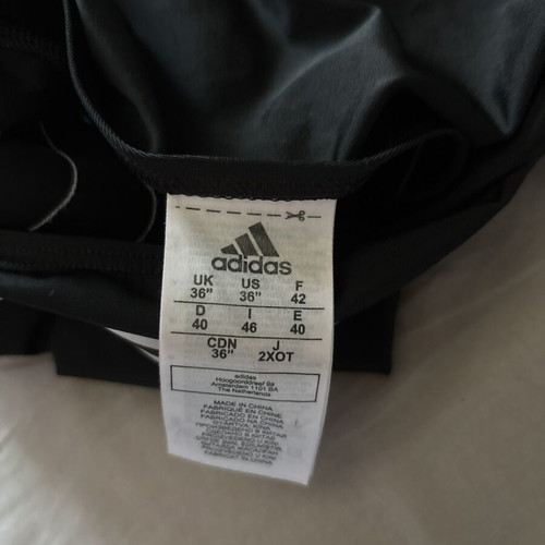 Adidas swimsuit new, flattering fit black