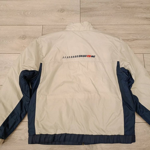 Nike Retro Reversible Jacket used, navy blue and cream