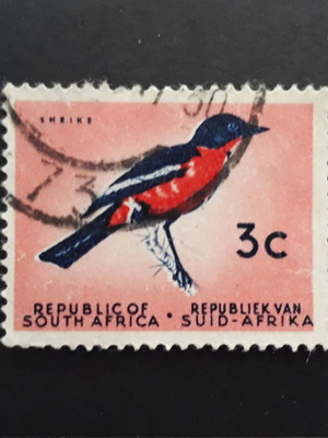 Νότια Αφρική 1951 γραμματόσημο Singing bird μεταχειρισμένο