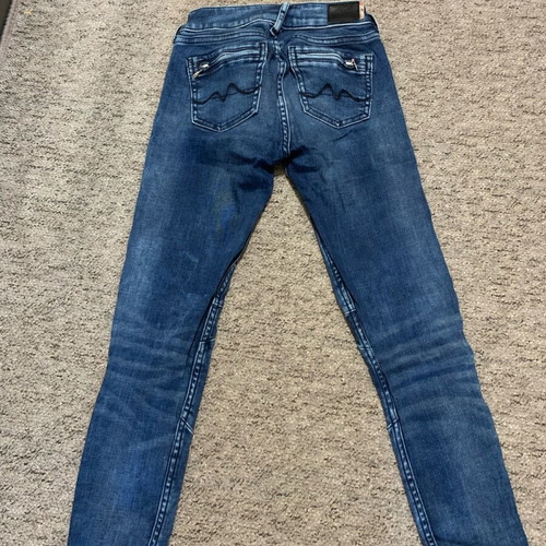 Pepe Jeans London slim fit pants like new, blue, size XS