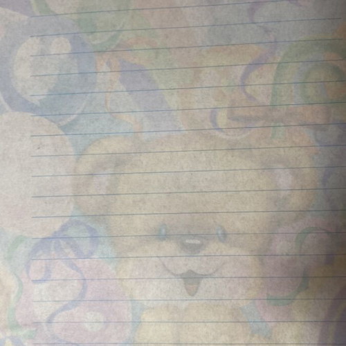 Letter sheets like new, pack of 9, scented from 1990