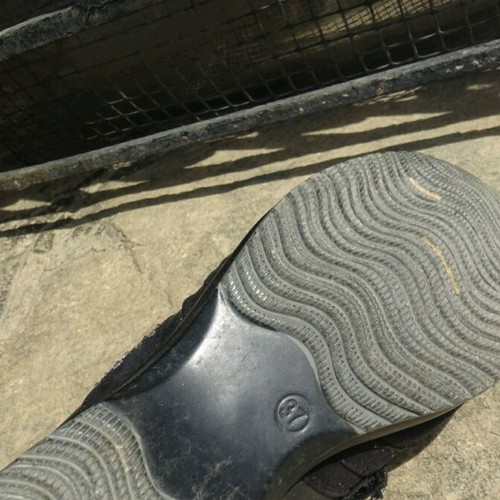 Shoes used, black, size 37