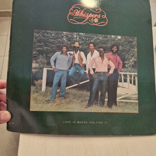 The Whispers Love Is Where You Find It βινύλιο LP μεταχειρισμένο, soul funk disco
