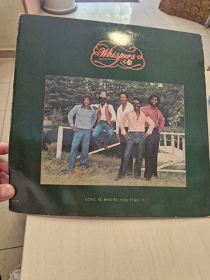 The Whispers Love Is Where You Find It винил LP употребяван, soul funk disco