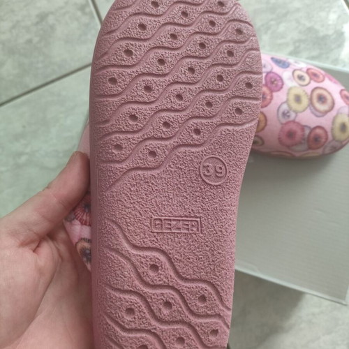 Gezer slippers new, size 39, pink