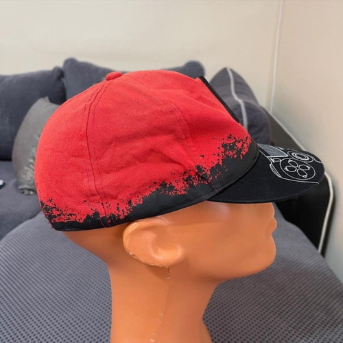 Sony PlayStation Embroidered Logo Cap one size men's hat black/red like new