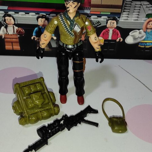 G.I.JOE Tunnel Rat (v1) 1987 Hasbro used figure with accessories