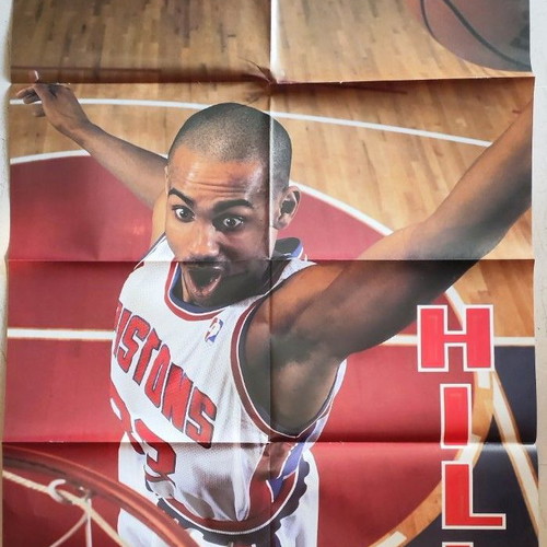 Grant Hill FIBA Basketball poster like new