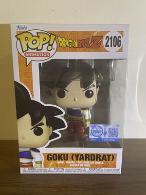 Funko Pop! Special Edition Goku Yardrat vinyl figure new