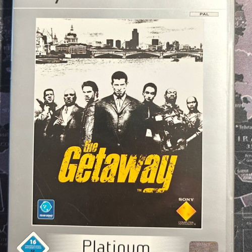 The Getaway PS2 game used, PlayStation 2
