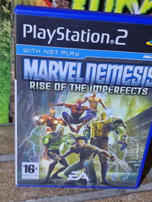 Marvel Nemesis Rise of the Imperfects PS2 used, Greek edition