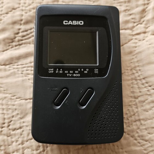 Casio TV-600N mini portable TV like new