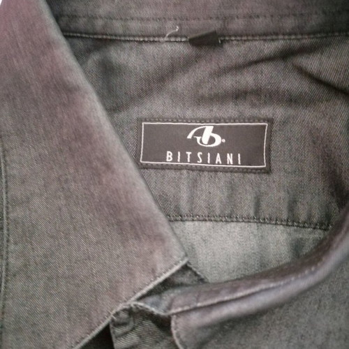 Aristoteli Bitsiani men's shirt XL black like new, minimal luxury