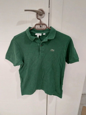 Lacoste green polo t-shirt boy's size 12 used