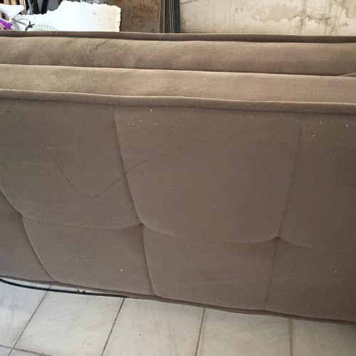 Sofa bed with storage used