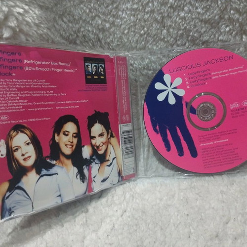 Luscious Jackson Lady Fingers CD used, hip hop