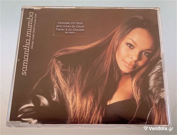  Samantha Mumba - Always come back to your love 4-trk cd single