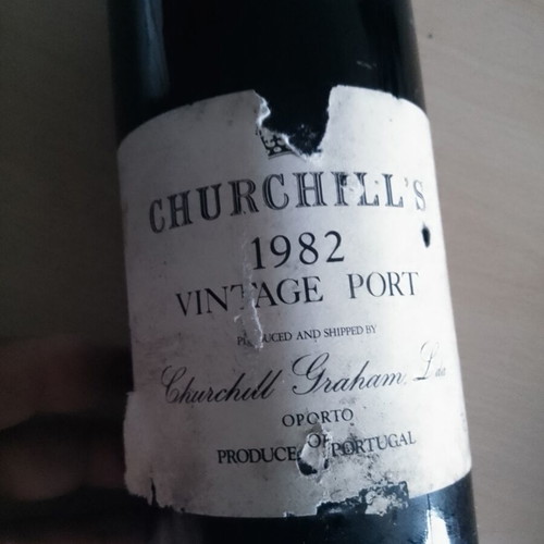 Churchill's 1982 Vintage Port Wine used, 75cl, Portugal