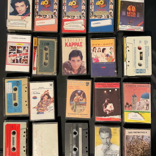 Cassette tapes used, pack of 55 pieces