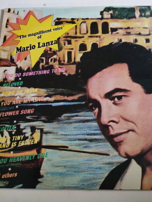 Mario Lanza The Magnificent Voice LP μεταχειρισμένο, pop