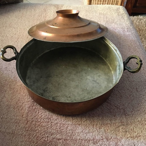 Copper pot vintage 1960 used