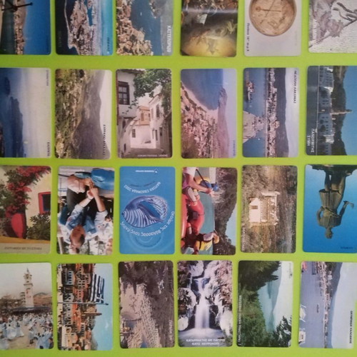 Collectible phone cards used with 25th March and DION cards