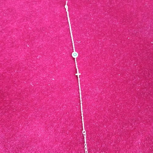 Silver 925" bracelet chain like new, length 0.21 m