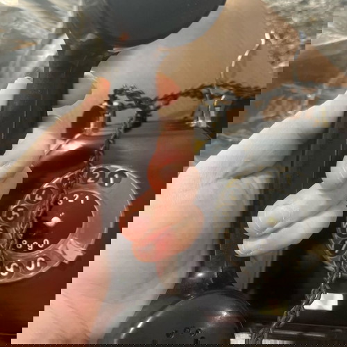 Σταθερό τηλέφωνο Tischfernsprecher w63a 1966 μεταχειρισμένο