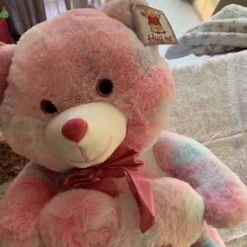 Large Pink Teddy Bear new, 43x35x45 cm