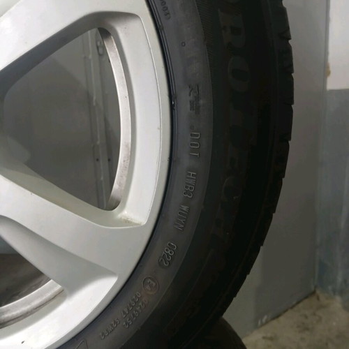 Audi rims 5x112 ET45 with used Viking 215/55R16 tires