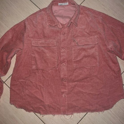 Pull&Bear pink velvet jacket like new