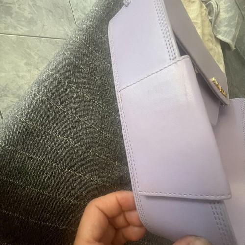 Jacquemus shoulder bag purple like new