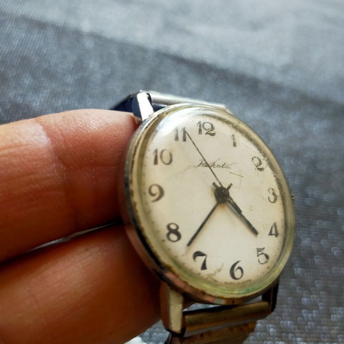 Raketa mechanical watch used, works