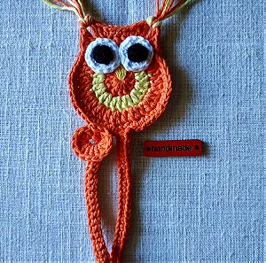 Handmade bookmark owl