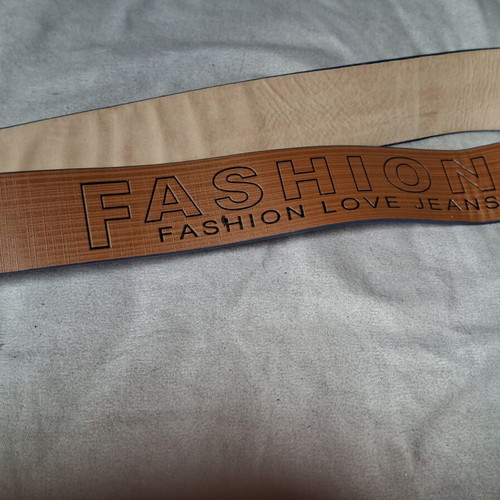 A-Cold-Wall Large Leather Men's Belt like new, brown