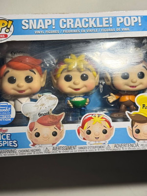 Ad Icons Funko Pop Snap! Crackle! Pop! 3 Pack σαν καινούργιο