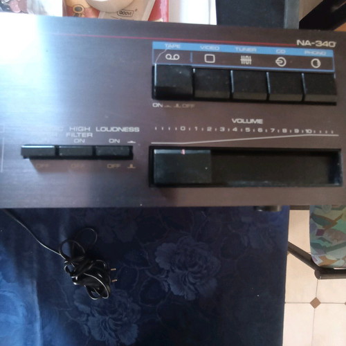 Nikko NA-340 stereo amplifier used 2x30 watt RMS