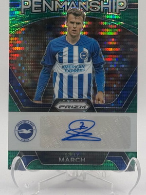 Solly March green pulsar auto card like new