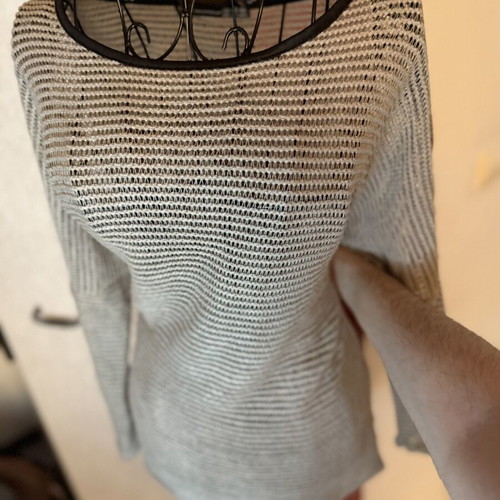 Atmosphere knitted women's sweater cream like new
